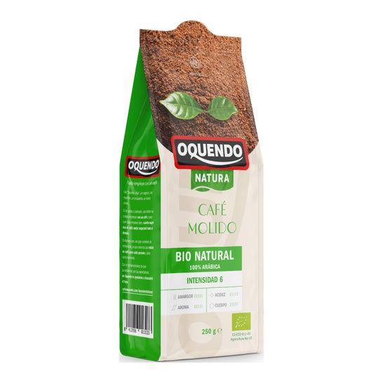 Oquendo Café Natural Molido 100% Arábica Bio 250g
