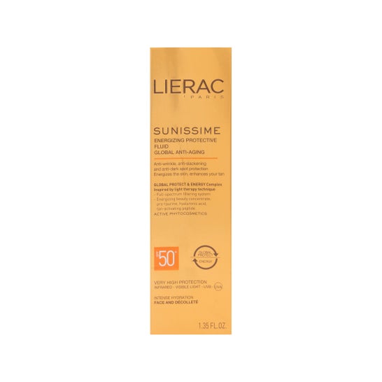 Lierac Sunissime Fluido Facial Antiedad FPS50+ 40ml