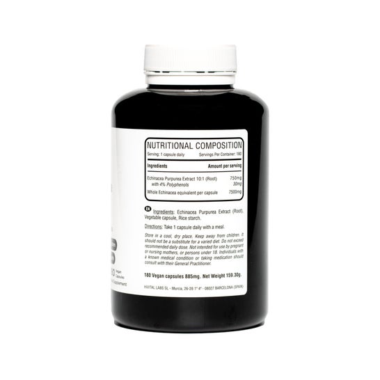 Hivital Foods Equinácea 7500 mg 180 caps