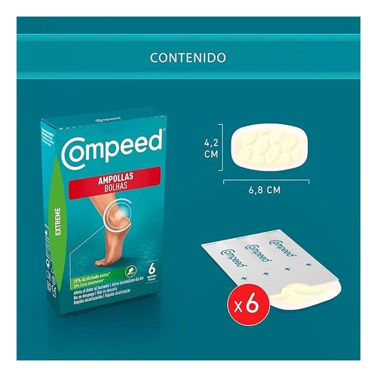 Compeed® Ampullas Hydrocolloid Extrem 5uds Compeed® Ampullas Hydrocolloid Extrem 5uds