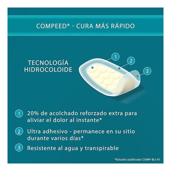 Compeed® Ampullas Hydrocolloid Extrem 5uds Compeed® Ampullas Hydrocolloid Extrem 5uds