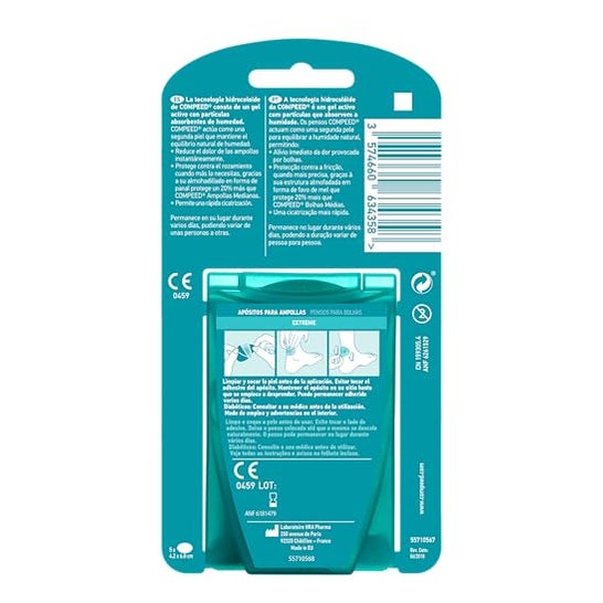 Compeed® Ampullas Hydrocolloid Extrem 5uds Compeed® Ampullas Hydrocolloid Extrem 5uds