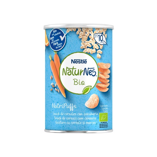 Naturnes Bio Cereal Zanahoria 35g