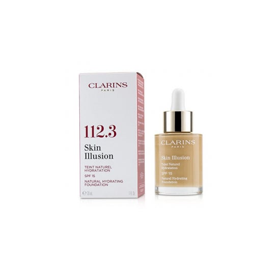 Clarins Skin Illusion Base Spf15 112 3 Sandalwood 30ml Clarins,