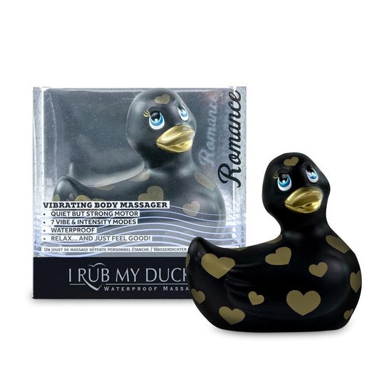 Big Teaze Toys I Rub My Duckie 2.0 Romance Schwarz Gold 1pc