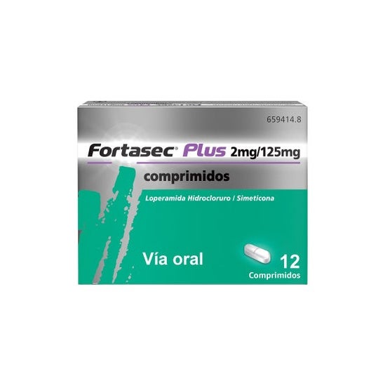 Fortasec Plus 2mg/125mg 12comp