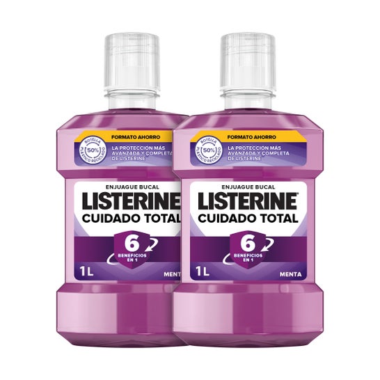 Listerine Total Care Mundspülung Minzgeschmack 2X1000ml