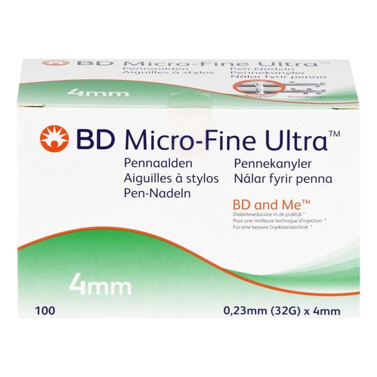 Bd Mikrofein Ultra Pro 4Mm 100