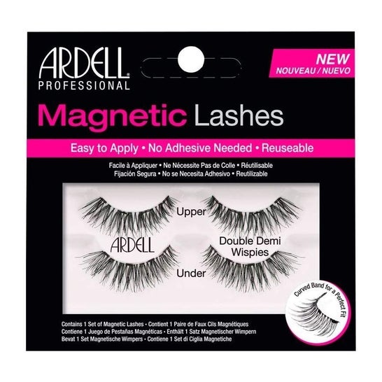 Ardell Magnetic Lashes Pestañas Postizas Double Demi Wispie 4uds