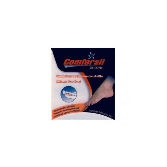 Comforsil Ratoncitos Silicona Anillo Dedos Derecho E Izquierdo T-M 2 uds