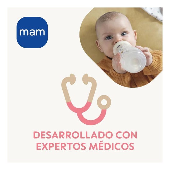 Mam Easy Active Biberón Deep Ocean Rosa 330ml Mam Easy Active Biberón Deep Ocean Rosa 330ml