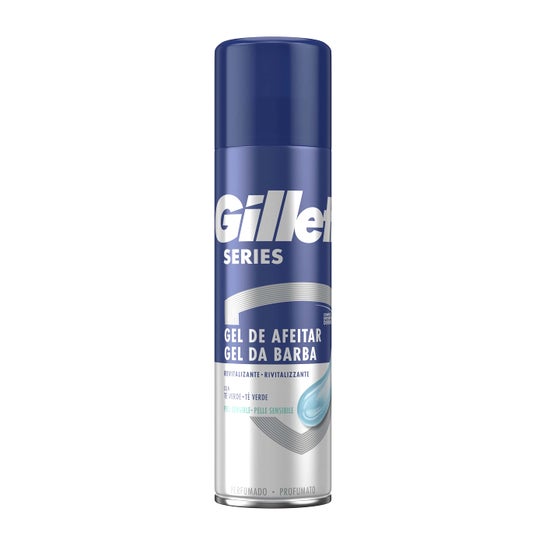 Gillette Series Gel Afeitar Piel Sensible Té Verde 200ml