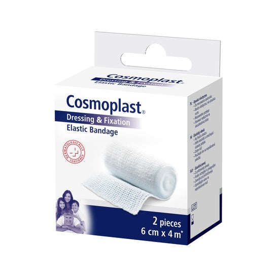 Cosmoplast Venda Elastica 6x4cm 2uds