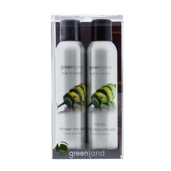 Greenland Body Shower Pack Vanilla Lime Shower 2x200ml