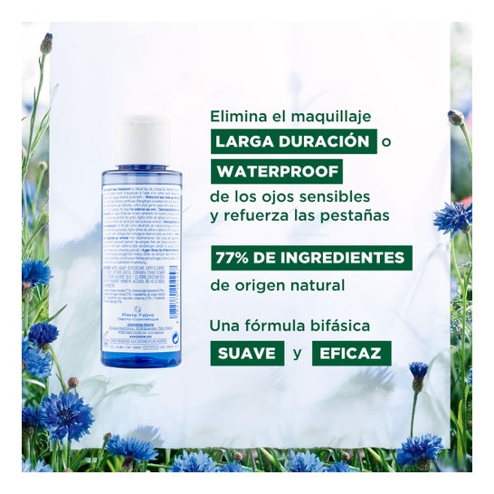 Klorane Desmaquillante Ojos Waterproof Aciano 100 ml