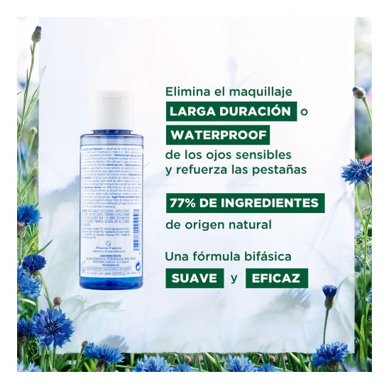Klorane Desmaquillante Ojos Waterproof Aciano 100 ml
