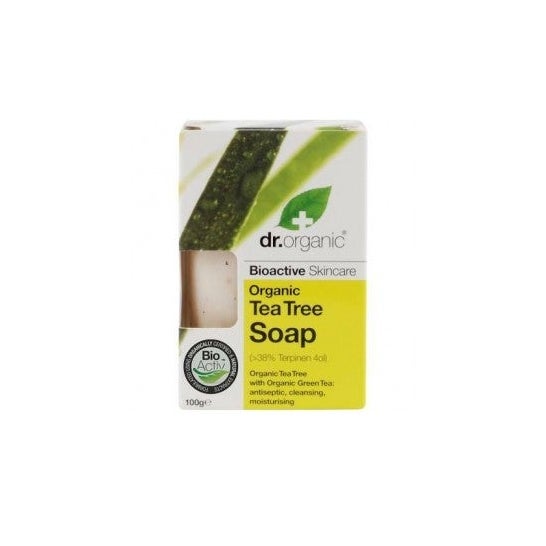 Sapone per il corpo Dr.organic Tea Tree Bread Body Soap 100gr