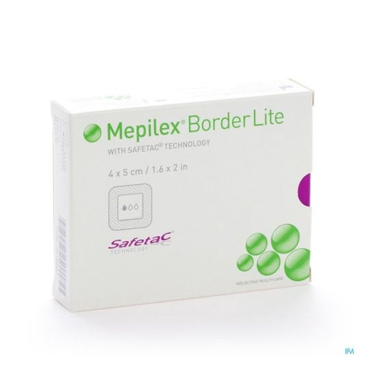 Mepilex Border Apósitos Ag 7,5x8,5cm 16uds