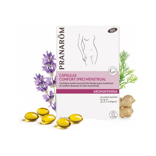 Pranarôm Aromafemina caps Confort (Pre) Menstrual BIO 30 caps