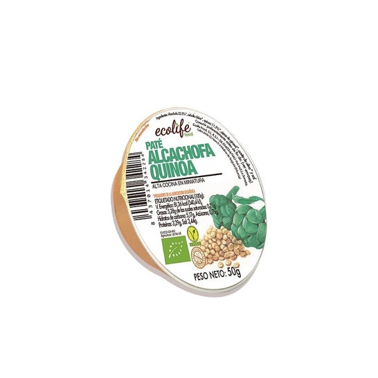 Ecolife Food Artischocken-Quinoa-Pastete Bio 50g