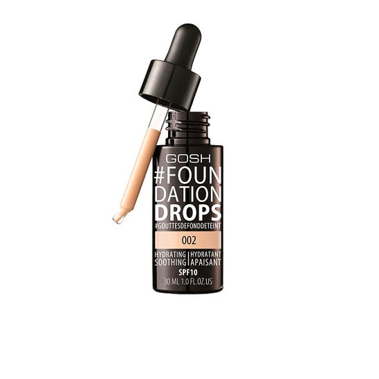 Gosh Copenhagen Foundation Drops Spf10 N°002 Ivory 30ml