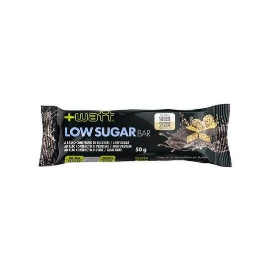 Watt Low Sugar Bar Cookie Cream 50g