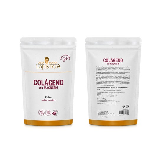 Ana Maria Lajusticia Colágeno con Magnesio Sabor Neutro 350gr