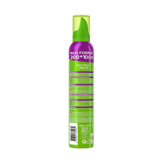 Garnier Fructis Style Espuma Hidrarizos Perfectos 300 ml