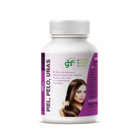 GHF Haar en nagels 60 capsules van 522 mg