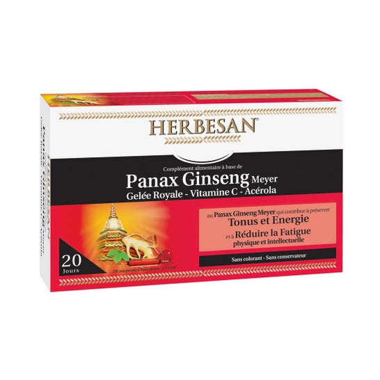 Herbesan Ginseng + Royal Jelly 30 ampuller