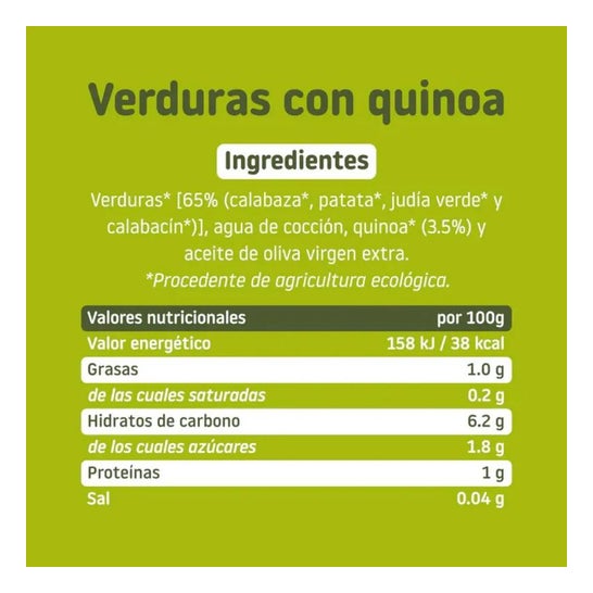 Smileat groentepot quinoa 230g Smileat groentepot quinoa 230g