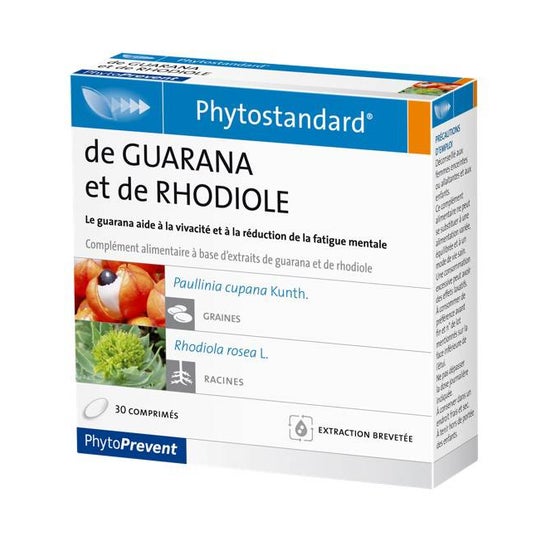 Pileje PhytoPrevent Phytostandard Guarana & Rhodiole 30 tablets