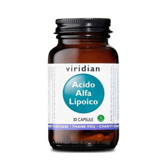 Viridian Acido Alfa Lipoico 30caps