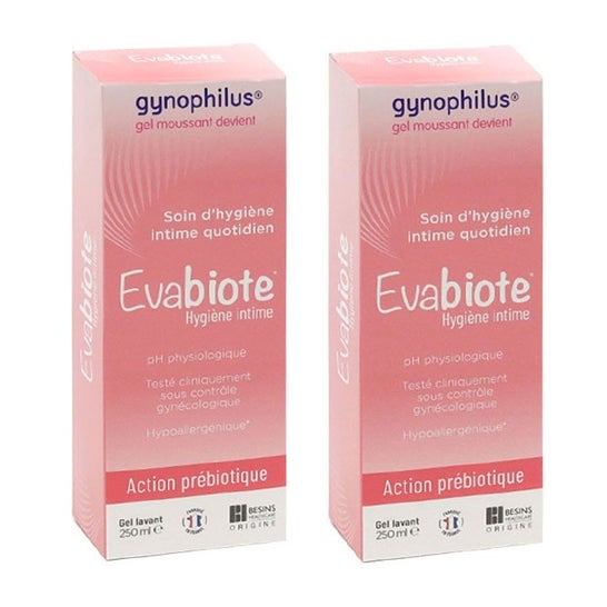 Gynophilus Evabiote Gel Detergente Intime 2x250ml