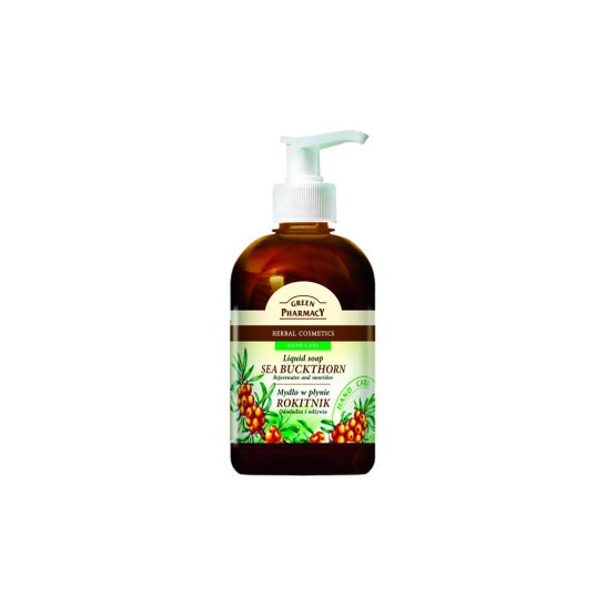 Greenpharmacy Flüssigseife mit Sanddorn  465ml