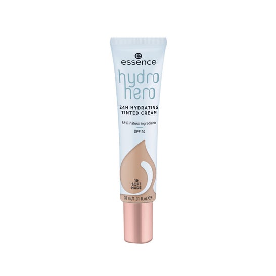 Essence Hydro Hero 24H Hydrating Tinted Cream 10 Soft Nude 30ml