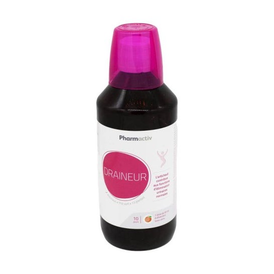 Pharmactiv Draineur Peche 500 ml