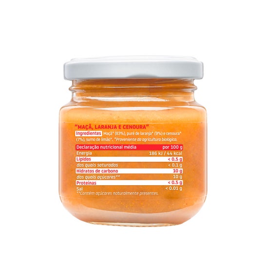 Smileat Organic Apple & Orange Jar