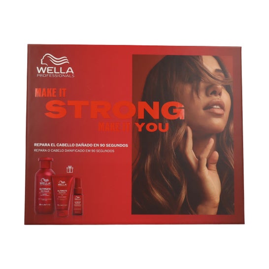 Wella Ultimate Repair Pack Champú + Mascarilla + Serum