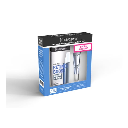 Neutrogena Pack Retinol Boost Crema Antiedad 50ml + Contorno de Ojos 15ml