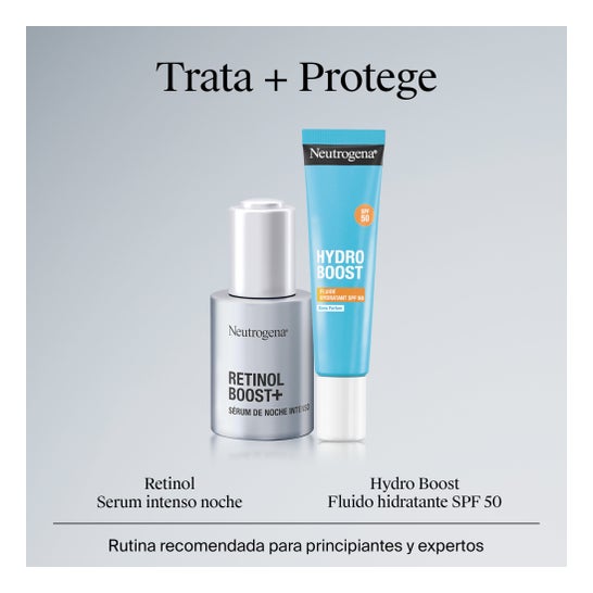 Neutrogena Retinol Boost Sérum Intenso Noche 30ml + Hydro Boost Fluido Hidratante 15ml