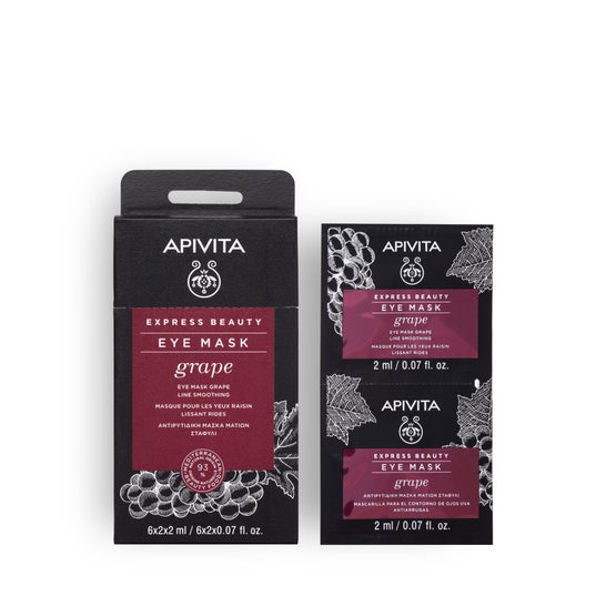 Apivita Express Beauty Anti-Falten- und Traubenfestigungsmaske 2x8ml
