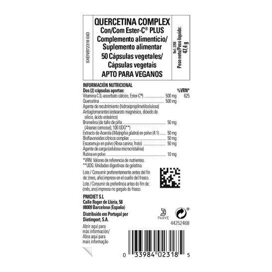 Solgar Quercitina Complex con Ester-C Plus 50vcaps