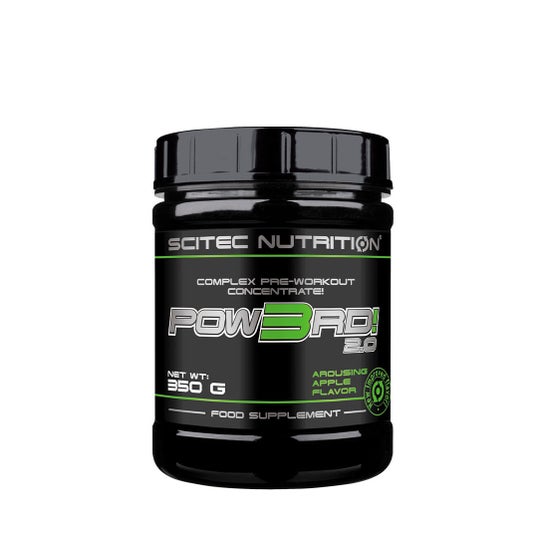 Scitec Nutrition Pow3Rd! 2.0 Manzana 350g