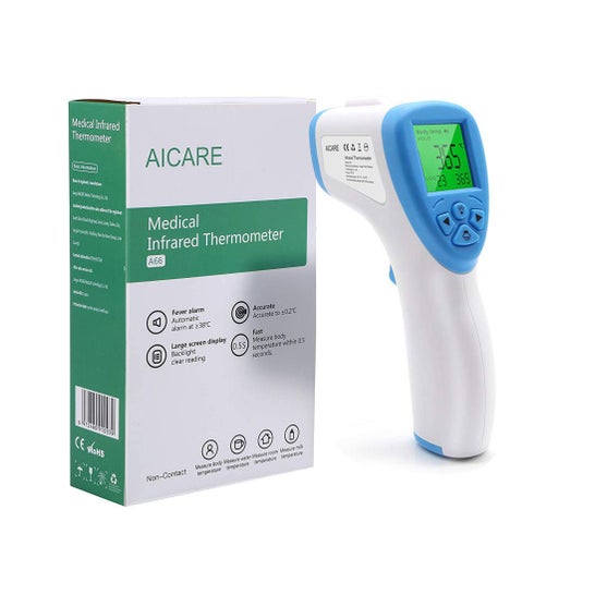Aicare A66 Termometro Medico Frontal Sin Contacto 1ud