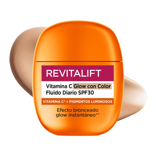 L'Oréal Revitalift Vit C Glow Color Fluido SPF30 40 ml