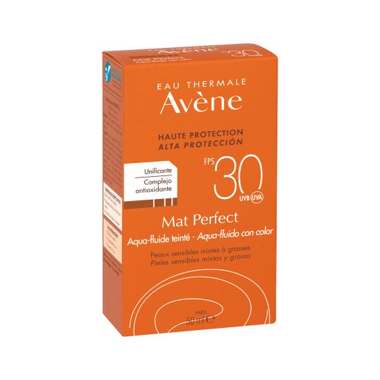 Avène Mat Perfect Aqua Fluido con Color Spf30 50 ml