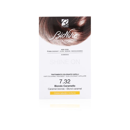 Bionike Shine On Kit Trattamento Colorante Capelli Nro 7.32