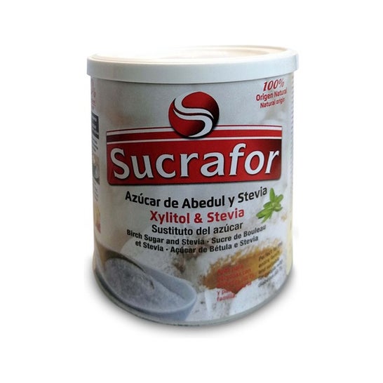 Sucrafor Zucchero di Betulla e Stevia Xylitol 300g
