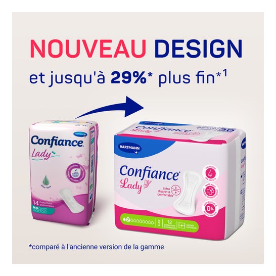 Confiance Lady Pads 12uds